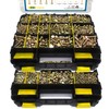 919 Pcs Grade 8.8 Metric Bolt Assortment, M4 M5 M6