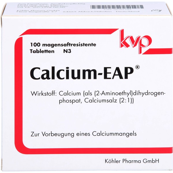 Köhler Pharma Calcium-EAP Tabletten, 100 St. Tabletten