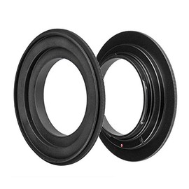 ayex Retroadapter Reverse Ring Suitable for Sony A-Mount 67 mm Reverse Ring Macro Adapter for Reverse Screwing on a Lens