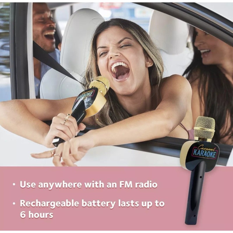 Singing Machine CARPOOL KARAOKE Machine for Kids & Adults, Carpool