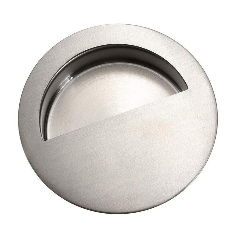 Bestgle 4pcs Recessed Door Pull Flush Finger Pulls Handle Pocket