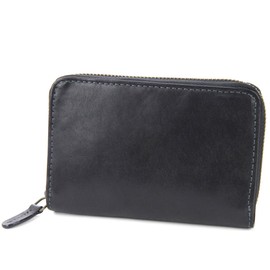 Dakota Black Label BL-626802 Bifold Wallet, Zip Around, Black