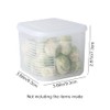 Plastic Food Storage Container Stackable Storage Container Fruit Vegetable Fish