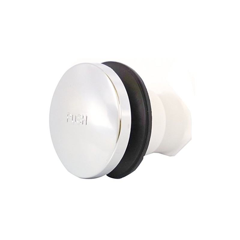 LASCO 03-4903 Tip-Toe Style, 3/8-Inch Thread Bathtub Drain Stopper, Chrome