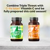 FlavCity Vitamin D3, K2 & Zinc - Triple Threat Supplement