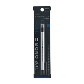 トンボ鉛筆 ホルダー消しゴム モノゼロ 角型 シルバー EH-KUS04 【5セット】