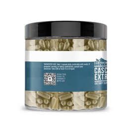 Earthborn Elements Cascara Sagrada Extract 200 Capsules, Pure & Undiluted, No Additives