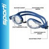 Sporti Antifog Plus Goggle - Clear Lens Blue Frame