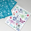 OLYCRAFT 4x5 Inch Clay Stencils Garden Insects Non-Adhesive Silk Screen