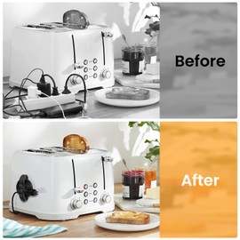 Cord Organizer for Appliances,Cord Wraps for Electrical Cords,6 Pack Stick- Winder for Kitchen Appliances, Compatible with Mixer, Coffee Maker, Blender, Air Fryer,Kitchen Appliance Cord Organizer