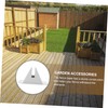 CIMAXIC 2pcs Garden Accessory Fence Fixed Support Yard Fence Stand