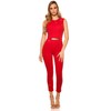 Koucla Women's Overalls Jumpsuit Playsuit with Buckle - m