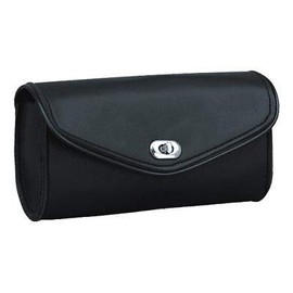 IKLeather PVC Plain Motorcycle Handle Bar Windshield Bag 10"