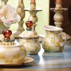 Mackenzie-Childs Parchment Check Enamel Creamer