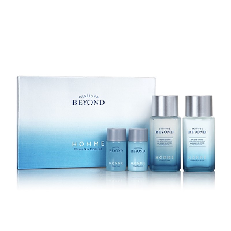 Beyond Homme Fitness 2-piece set (toner 130ml + emulsion 130ml)