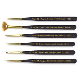 Princeton Mini-Detailer Paintbrush, Black