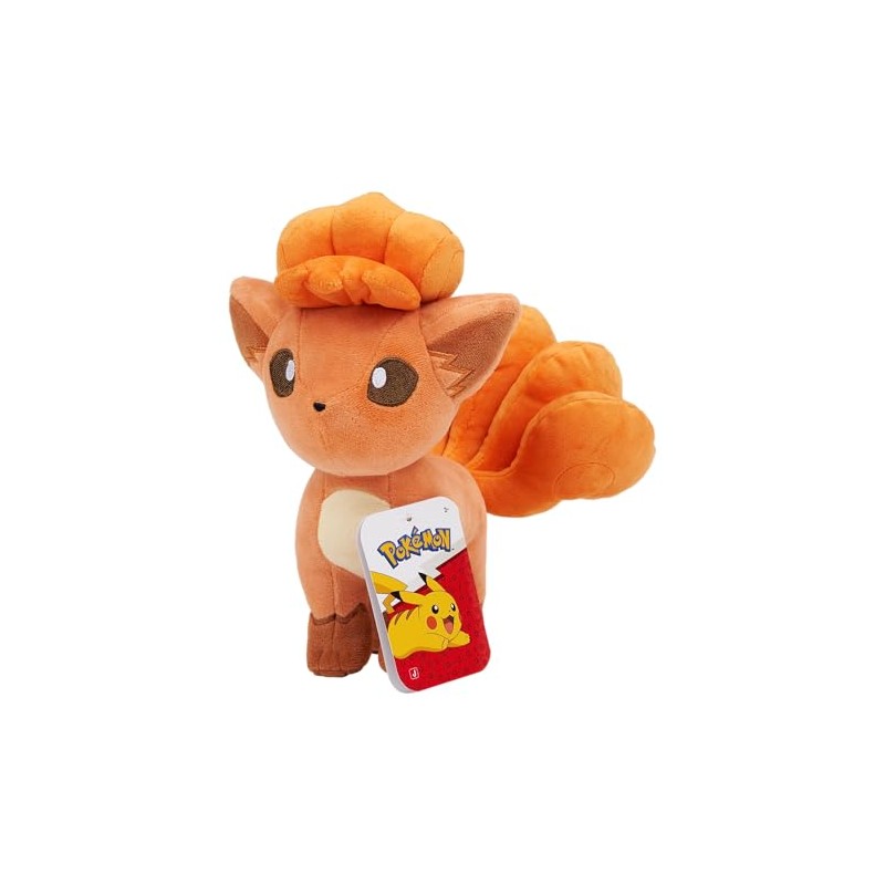Pokémon Peluche Vulpix - Peluche da 8 pollici con dettagli