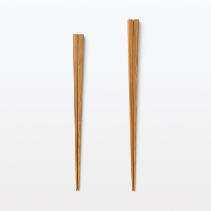 MUJI 12075882 Bamboo Chopsticks Natural 9.1 inches (23 cm)