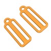 Scubas Diving Slide Fixing Buckle Stoppers Aluminium Alloy Lightweight Weight