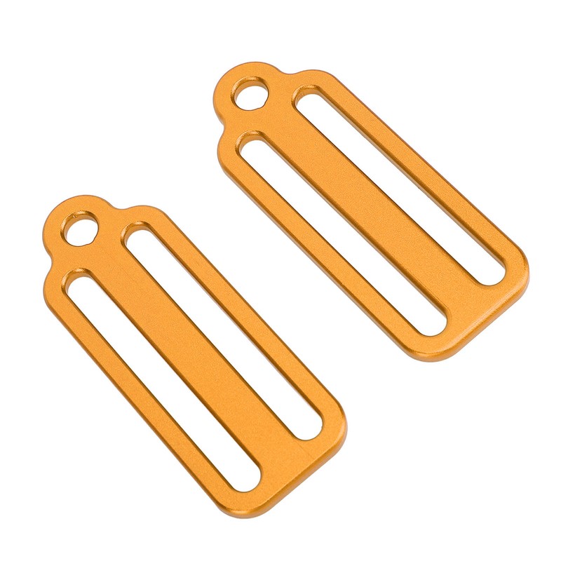 Scubas Diving Slide Fixing Buckle Stoppers Aluminium Alloy Lightweight Weight