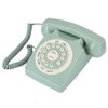 Antique European Vintag Landline Telephone Green High Definition Call Large