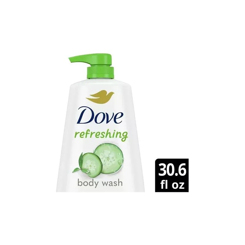 Dove Jabón Corporal Refresh Dove Pepino Y Te Verde 905