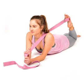 OLIVER Yoga Strap 250 cm Orchid Cotton Yoga Accessories