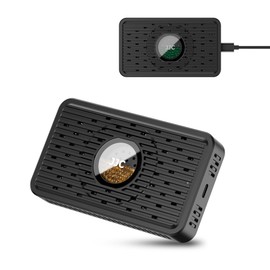 JJC Reusable Desiccant Silica Gel Canister, Portable Moisture Absorber Dehumidifier with Type-C Port for Easy Reactivation (Orange to Green) Fits Camera Lens Electronics Toolboxes Closet