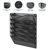 Wall File Organizer, 6 Tier Hanging File Folder Mail Organizer,