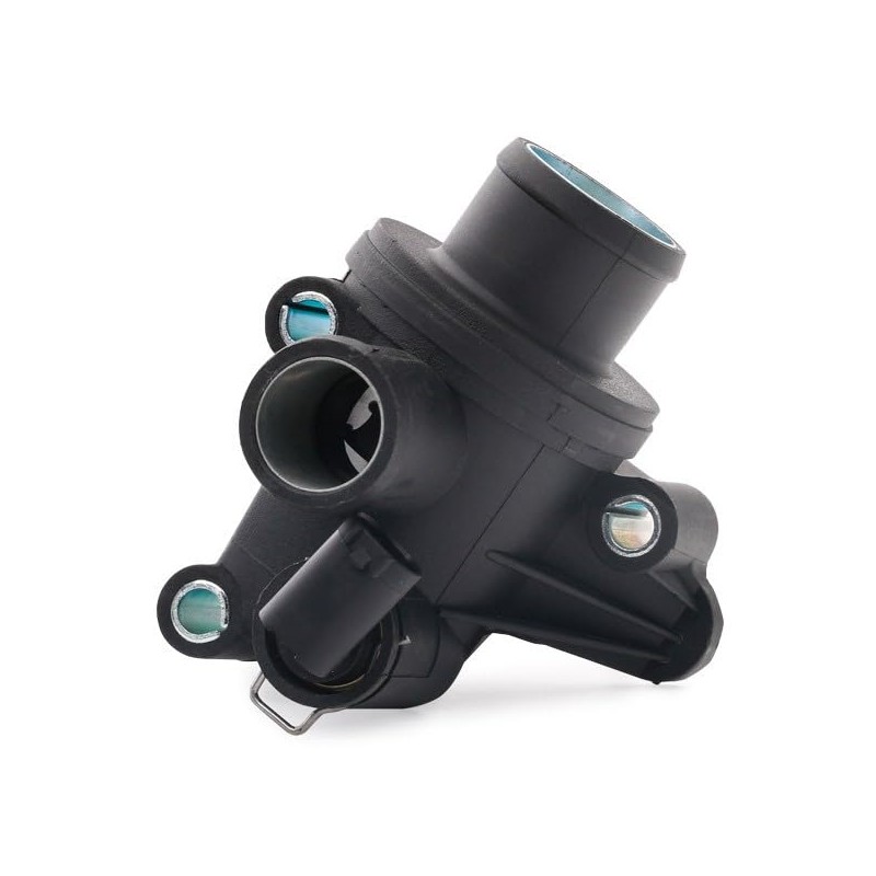 RIDEX Thermostat Coolant Cooling Water Thermostat with Housing, Plastic Housing