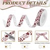 PATIKIL 2 Rolls Cow Print Ribbon Set, 10 Yards Grosgrain