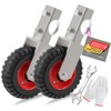 USCaster Gate Wheel 6inch Under Mount Farm Gate Caster for
