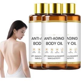 Aceite Corporal Antiedad Coreano con Ingredientes Botánicos, 100ml No Graso