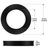 Outus 50 Pieces Beer Gaskets Beer Line Washer Keg Tap