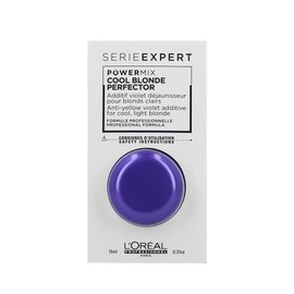 L'Oréal Professionnel Paris Series Expert Powermix Shot Violet Deep Purple Additive for Hair Masks, Intensive Treatment for Neutralising Unwanted Yellow Tint, 15 ml