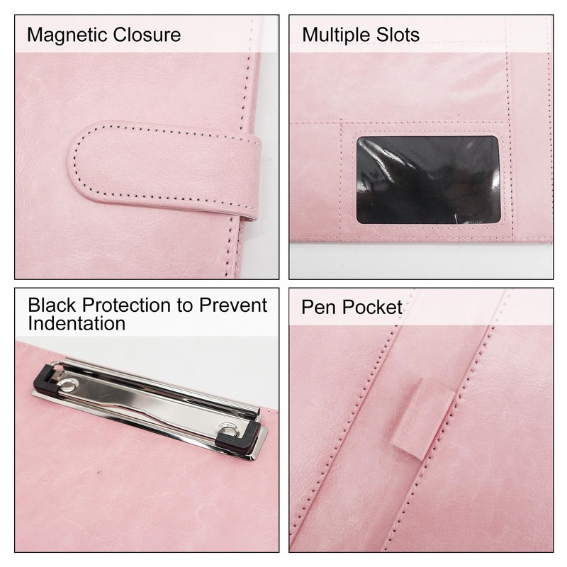 GraduatePro Writing Case A5 Clipboard Folder with Magnetic Closure, Organiser