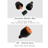 4 Pack Gear Drive Sprinkler for Yard Garden Lawn Above