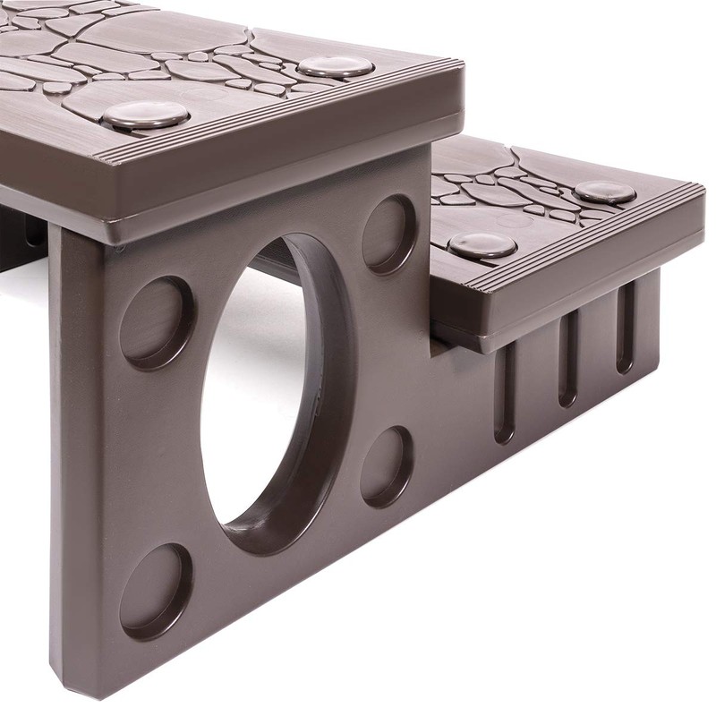 XtremepowerUS Universal Multi Purpose 2-Step Spa Hot Tub Pool Outdoor