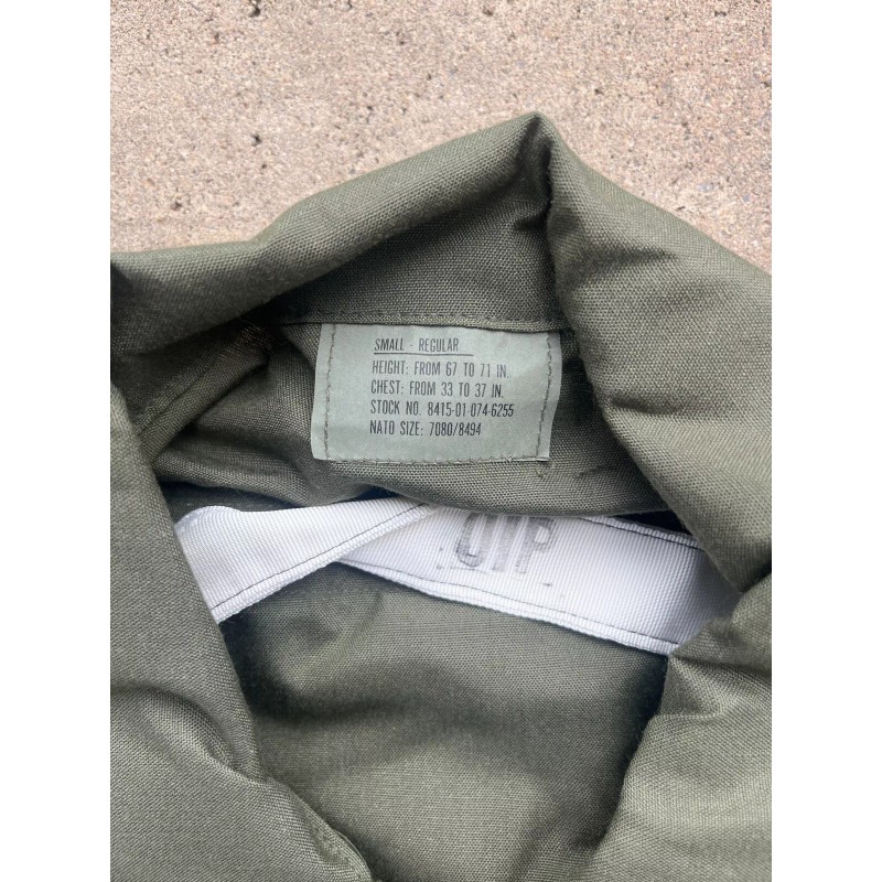 USGI Combat Vehicle Crewmen's Coveralls Fire Resistant Size Small OD