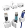 6 Pack Cord Organizer Holder,Magnetic Desk Cable Clips Management,Hide Phone