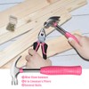 ZUZUAN 25pc Pink Tool Set Household DIY Tool Kit for