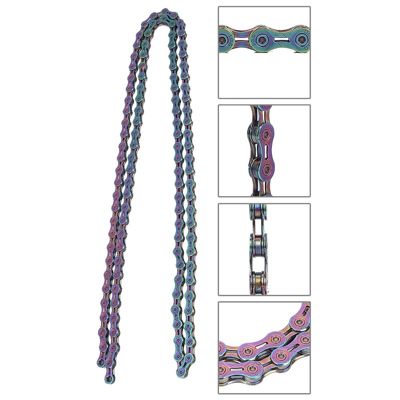 Ultra Light 116 Links Bike Chain Replacement Part for Mountain