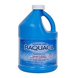Baquacil 84321 Sanitizer & Algistat Chlorine-Free Swimming Pool Sanitizer Chemical, 64 oz
