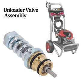 KIMISS 309515003 Unloader Valve Assembly Kit for Troy Bilt Pressure Washer Unloader Valve Assy Seal Kit 308418003 Pressure Pump for Briggs & Stratton/Troy Bilt