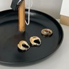 Round Table Storage Tray with Shelf Smooth Surface Easy Clean