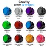 qanba Gravity KS Mechanical Shafts Silent Push Button 30 mm