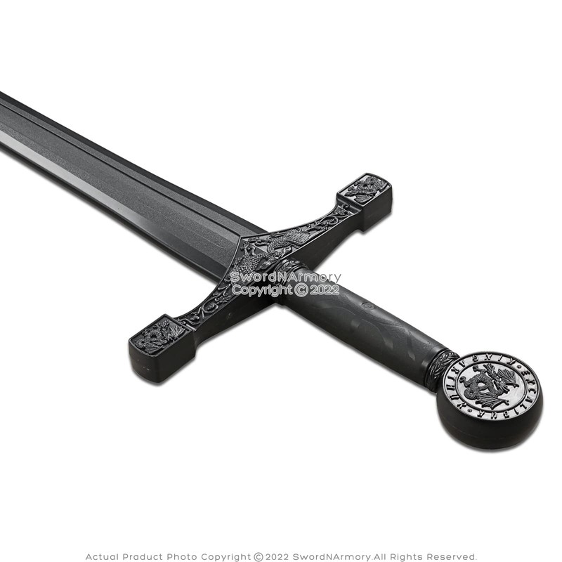 Munetoshi 37.5” Polypropylene Excalibur Arthur Pendragon Sword Medieval Renaissance Fair