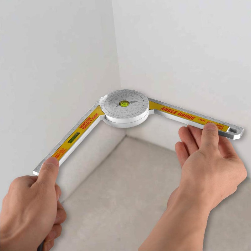Miter Saw Protractor Angle Ruler, 360 Degree Measure Tool ,Angle