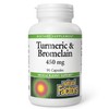 Natural Factors - Turmeric & Bromelain 450mg, Superior Standardized Extracts,