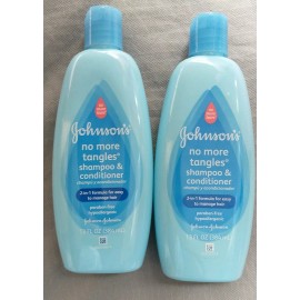 JOHNSON'S Johnson & Johnson's No More Tangles 2 in 1 Shampoo & Conditioner 13 Oz Baby